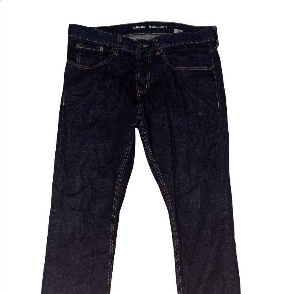 Old Navy Men Skinny Blue Jeans
